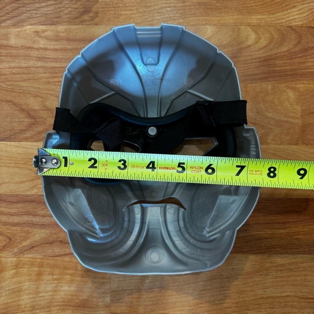 Marvel Avengers Age of Ultron Ultron Front-Face Mask 2015 Gray Quick Costume - Picture 9 of 10